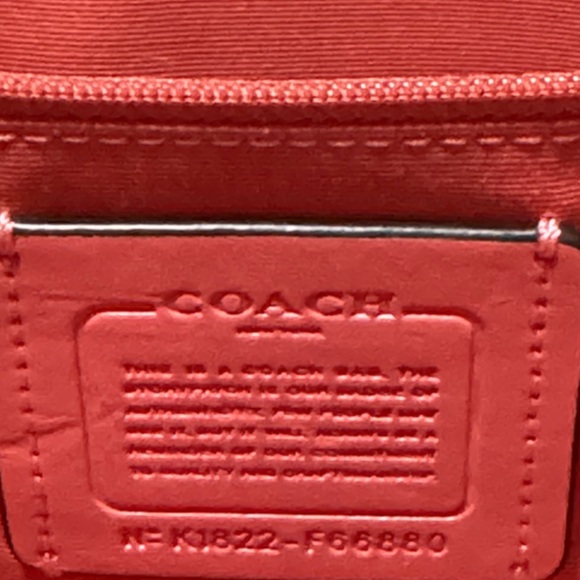 Coach Brown and Pink Floral Tote - Picture 8 of 12